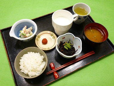 朝食例